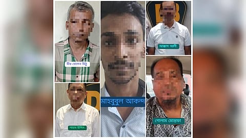 কার্যক্রম নিষিদ্ধ আওয়ামী লীগ ও সহযোগী সংগঠনের আরও ০৫ নেতাকর্মী গ্রেফতার