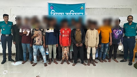 মোহাম্মদপুর থানা পুলিশের বিশেষ অভিযানে বিভিন্ন অপরাধে জড়িত ২৫ জন গ্রেফতার