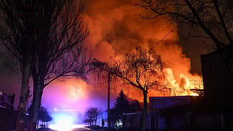 ইউক্রেনে রাশিয়ার ড্রোন হামলায় আহত ১৯
