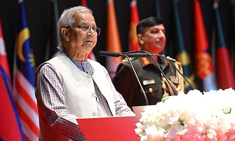 আগামী নির্বাচনে ঐতিহাসিক ভূমিকা পালনে সশস্ত্র বাহিনীর প্রতি প্রধান উপদেষ্টার আহ্বান