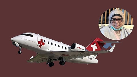 আগামীকাল বিকেলে জার্মানি থেকে আসছে এয়ার অ্যাম্বুলেন্স
