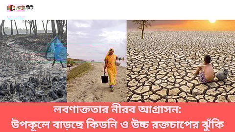 লবণাক্ততার নীরব আগ্রাসন: উপকূলে বাড়ছে কিডনি ও উচ্চ রক্তচাপের ঝুঁকি