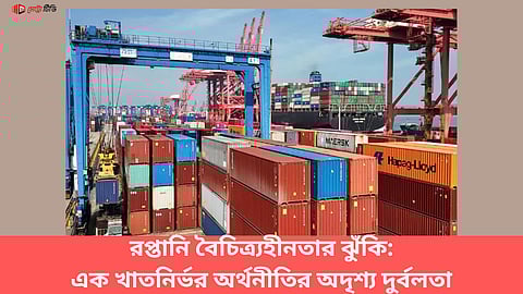 রপ্তানি বৈচিত্র্যহীনতার ঝুঁকি: এক খাতনির্ভর অর্থনীতির অদৃশ্য দুর্বলতা