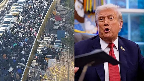 ইরানে বিক্ষোভকারীদের সহায়তায় যুক্তরাষ্ট্র পুরোপুরি প্রস্তুত: ট্রাম্প