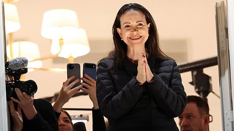 মার্কিন জ্বালানির প্রাণকেন্দ্র হবে ভেনেজুয়েলা: মাচাদো