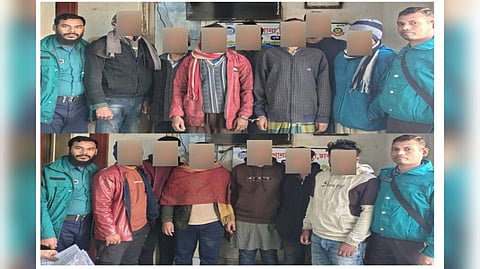 মুগদা থানা পুলিশের বিশেষ অভিযানে বিভিন্ন অপরাধে জড়িত ১৩ জন গ্রেফতার