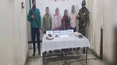 পল্লবীতে মাদক বিরোধী যৌথ অভিযানে মাদক সম্রাজ্ঞী শাহজাদী বেগমসহ ০৪ জন গ্রেফতার