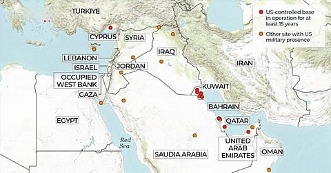 ইরান সতর্ক: যুক্তরাষ্ট্রের হামলা করলে সৌদি, কাতার, আমিরাত ও তুরস্কে মার্কিন ঘাঁটিগুলো লক্ষ্য করা হবে
