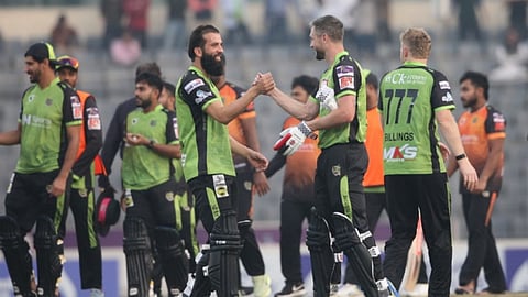 শেষ বলের ছক্কায় রংপুরকে বিদায় করে কোয়ালিফায়ারে সিলেট