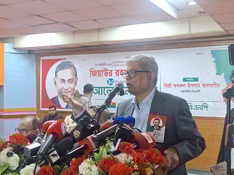 শহীদ জিয়াউর রহমান আমাদের মাথা উঁচু করে দাঁড়াতে শিখিয়েছেন : মির্জা ফখরুল
