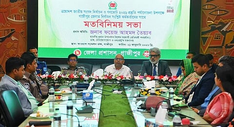 নতুন বাংলাদেশ প্রতিষ্ঠার স্বপ্ন নিয়ে হাঁ ভোট দিন : ফয়েজ আহমদ তৈয়্যব 