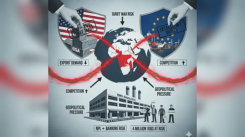 যুক্তরাষ্ট্র-ইইউ উত্তেজনার বড় প্রভাব পড়তে পারে বাংলাদেশের ওপর