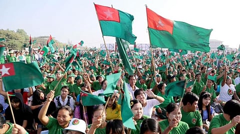 মিয়ানমারের নির্বাচনে সামরিক জান্তা সমর্থিত দলের বিজয় দাবি