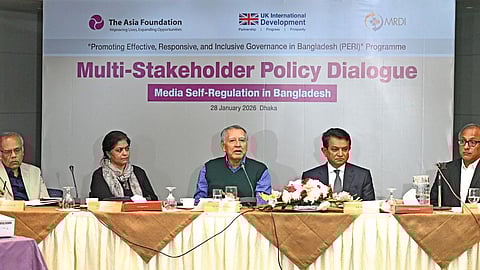 সংবাদমাধ্যমের স্বাধীনতা নিশ্চিতে স্ব-নিয়ন্ত্রিত কাঠামোর ওপর গুরুত্বারোপ