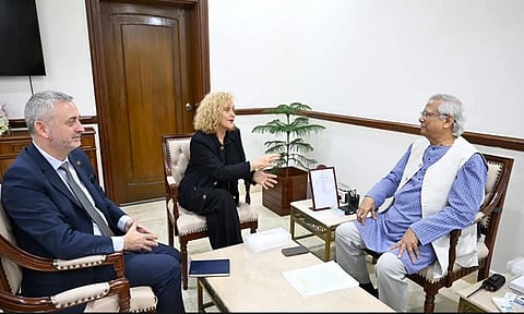 ইইউ’র সঙ্গে দ্রুত এফটিএ নিয়ে আলোচনা শুরুর আহ্বান প্রধান উপদেষ্টার