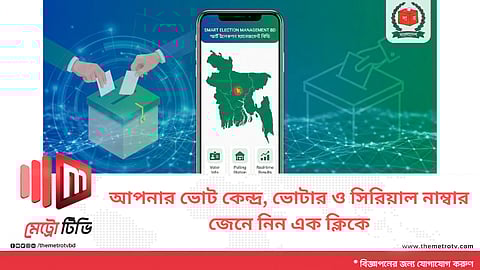 আপনার ভোট কেন্দ্র, ভোটার ও সিরিয়াল নাম্বার জেনে নিন এক ক্লিকে