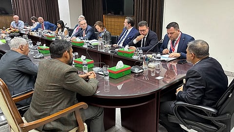 সিইসির সঙ্গে ইইউ পার্লামেন্ট প্রতিনিধিদলের বৈঠক