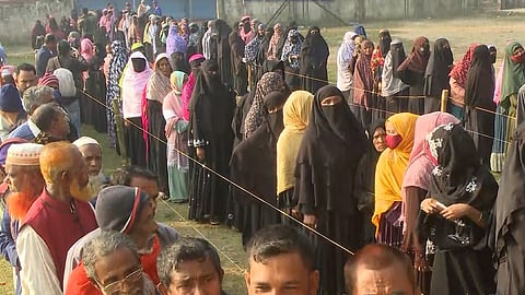 ৩৬ হাজার কেন্দ্রে দুপুর ২টা পর্যন্ত ভোট পড়েছে ৪৭.৯১ শতাংশ