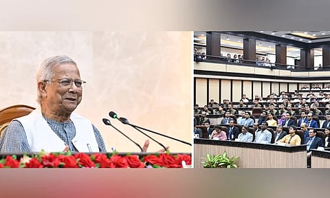 কর্মকর্তা ও কর্মচারীদের উদ্দেশে বিদায়ী ভাষণ দিলেন প্রধান উপদেষ্টা