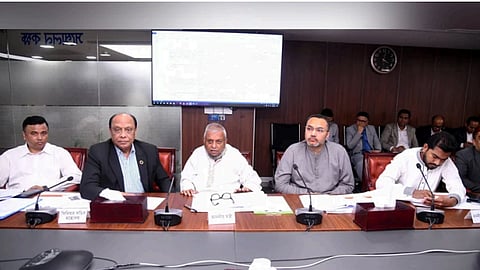 প্রবাসী কল্যাণ মন্ত্রণালয়ে বৈদেশিক কর্মসংস্থান বৃদ্ধি ও প্রবাসী কল্যাণে গঠিত কমিটির সভা