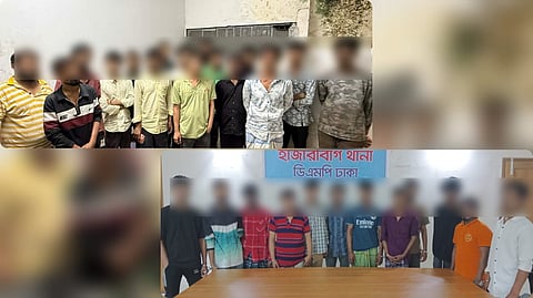 যাত্রাবাড়ী ও হাজারীবাগ থানা পুলিশের বিশেষ অভিযানে বিভিন্ন অপরাধে জড়িত ৪৯ জন গ্রেফতার 