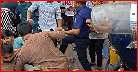 লক্ষ্মীপুর পুলিশের সঙ্গে বৈষম্যবিরোধী ছাত্রদের সংঘর্ষ, ওসিসহ আহত ৮