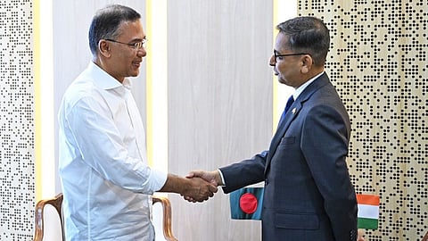 প্রধানমন্ত্রীর সঙ্গে ভারতীয় হাইকমিশনারের সৌজন্য সাক্ষাৎ
