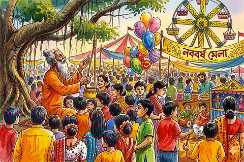 পহেলা বৈশাখ: ঐতিহ্য, অর্থনীতি ও অসাম্প্রদায়িক চেতনার সম্মিলন