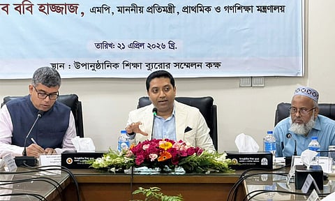 ঝরে পড়া শিক্ষার্থীদের জন্য উপানুষ্ঠানিক শিক্ষাই কার্যকর মাধ্যম : প্রতিমন্ত্রী ববি হাজ্জাজ