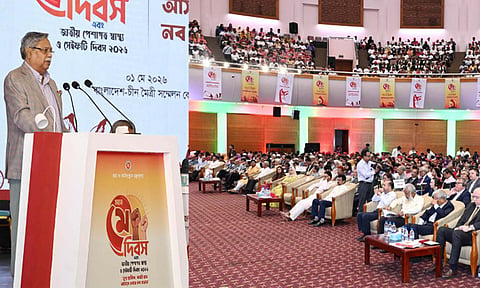 মহান মে দিবসে শ্রমিকদের প্রতি রাষ্ট্রপতির শ্রদ্ধা, অধিকার ও নিরাপত্তা নিশ্চিতের অঙ্গীকার