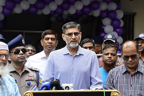 কারওয়ান বাজার পুলিশ ক্যাম্পের শুভ উদ্বোধন করলেন ডিএমপির ভারপ্রাপ্ত কমিশনার