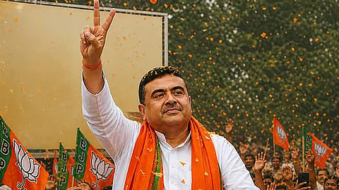 ভারতের পশ্চিমবঙ্গের মুখ্যমন্ত্রী হচ্ছেন শুভেন্দু অধিকারী