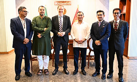 প্রধানমন্ত্রীর সঙ্গে ইউএনডিপি’র আবাসিক প্রতিনিধি স্টেফানের সাক্ষাৎ
