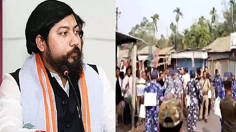 കേന്ദ്രമന്ത്രിയുടെ വാഹനവ്യൂഹത്തിന് നേരെ ആക്രമണം