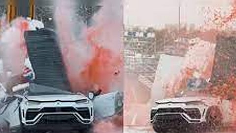 ഇത് കുറച്ച് കടുത്തു പോയി...!!; സോഷ്യൽ മീഡിയയിൽ വൈറലാവാൻ മൂന്നര കോടിയുടെ ലംബോർഗിനി തകർത്ത് യുട്യൂബർ (വീഡിയോ)