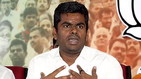 'വ്യാജപ്രചാരണം നടത്തി';തമിഴ്നാട് ബിജെപി അധ്യക്ഷൻ  അണ്ണാമലൈക്കെതിരെ കേസെടുത്ത് പൊലീസ്