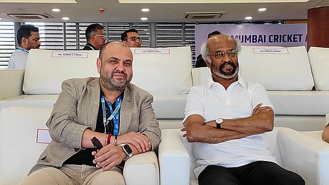 സ്റ്റൈൽമന്നൻ സ്റ്റേഡിയത്തിൽ: ഇന്ത്യ-ഓസ്ട്രേലിയ ഏകദിനം കാണാൻ രജനികാന്ത് എത്തി