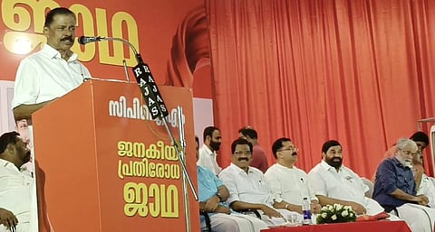 ജനകീയ പ്രതിരോധ ജാഥ കോട്ടയത്ത്: അവസരം കിട്ടിയാൽ കെ-റെയിൽ കേരളത്തിൽ നടപ്പാക്കുമെന്ന് ആവർത്തിച്ച് എം വി ഗോവിന്ദന്‍ മാസ്റ്റർ