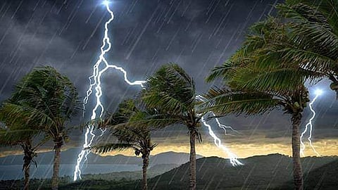 സംസ്ഥാനത്ത് 5 ദിവസം ഇടിമിന്നലിനും മഴയ്ക്കും സാധ്യത