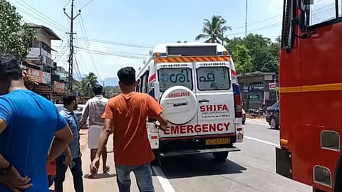 പാലക്കാട് വാഹനാപകടത്തിൽ ഒരാൾ മരിച്ചു