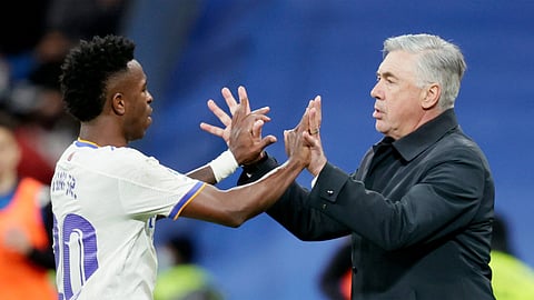 വി​നി​ഷ്യ​സ് റ​യ​ലി​ല്‍ തു​ട​രുമെന്ന് പരിശീലകൻ