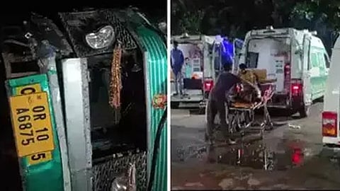 ഒഡീഷയിൽ ബസുകൾ കൂട്ടിയിടിച്ച് അപകടം: 10 മരണം, നിരവധിപേർക്ക് പരിക്ക്