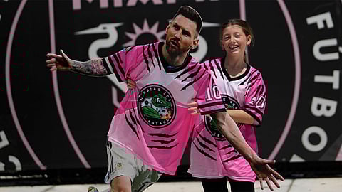 ഇന്‍റർ മയാമിയുടെ ക്യാംപെയ്ൻ.