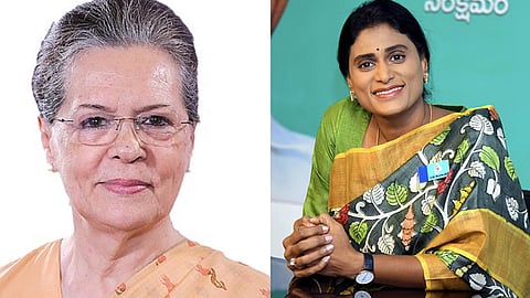 Sonia Gandhi, YS Sharmila