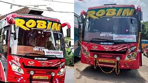 'റോബിനെ' വീണ്ടും തടഞ്ഞ് എംവിഡി; പ്രതിഷേധവുമായി നാട്ടുകാർ