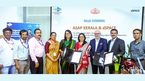 asap kerala and dspace moa signing