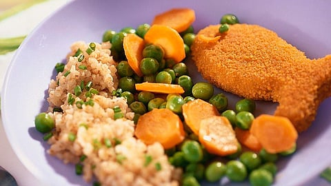 Millet and fish, representative image