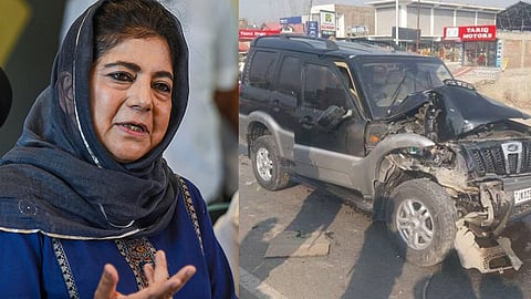 ജമ്മു കാശ്മീർ മുൻ മുഖ്യമന്ത്രിയുടെ വാഹനം കാറുമായി കൂട്ടിയിടിച്ച് അപകടം