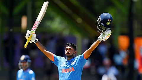 Musheer Khan scored his second century of the tournament.