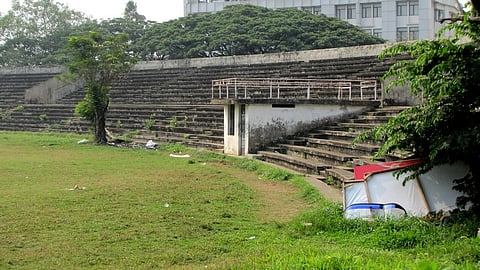 നിർദിഷ്ട സ്പോർട്സ് സിറ്റി പദ്ധതി നടപ്പാക്കാൻ ഉദ്ദേശിക്കുന്ന കൊച്ചിയിലെ അംബേദ്കർ സ്റ്റേഡിയം.